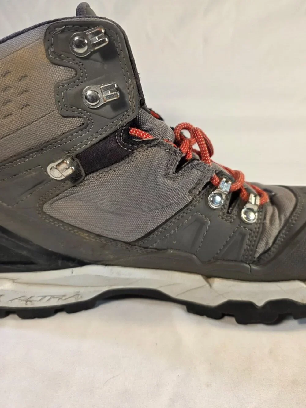 ALTRA Gaiter Trap Zero Drop Hiking Boots AFM1967H-2 Men's Size 10.5 Gray
